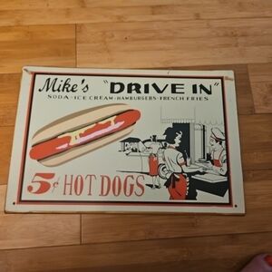 Vintage Metal SIGN